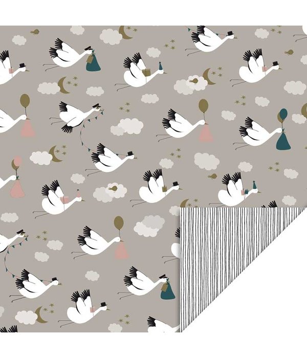 Rol Inpakpapier Ooievaar