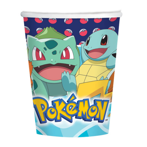 Pokemon Bekers 250ml (8st)