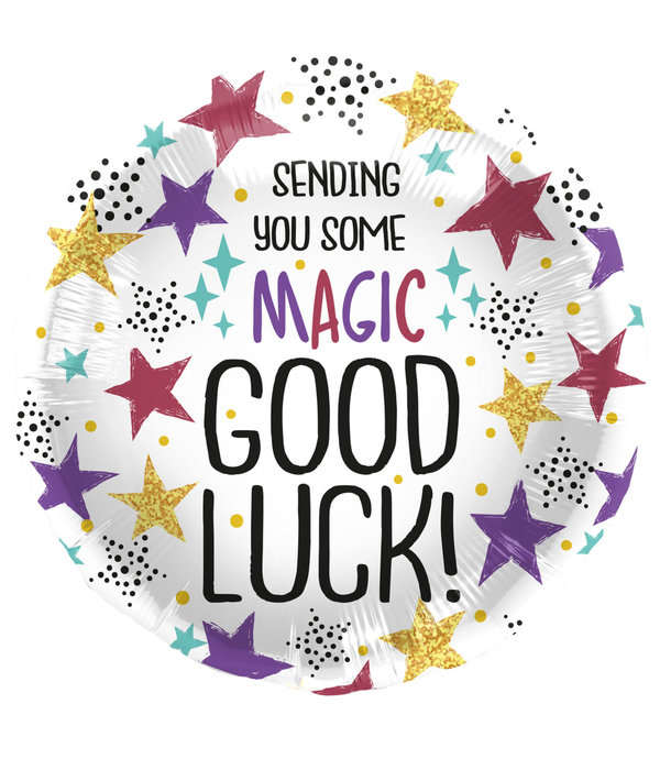 Folieballon Goodluck Magic (45cm)