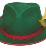 Tiroler hoed heren groen