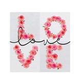 Valentijnskaart 'Love' Rozen