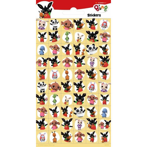 Stickervel Bing Klein