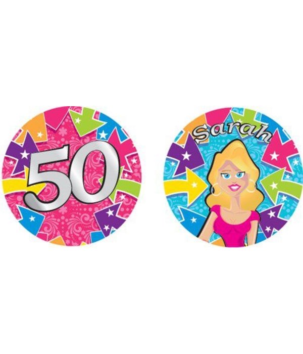 Sarah Onderzetters Cartoon (10st)