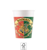 Harry Potter Bekers Hogwarts 200ml (8st)