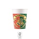 Harry Potter Bekers Hogwarts 200ml (8st)