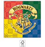 Harry Potter Servetten Hogwarts (20st)