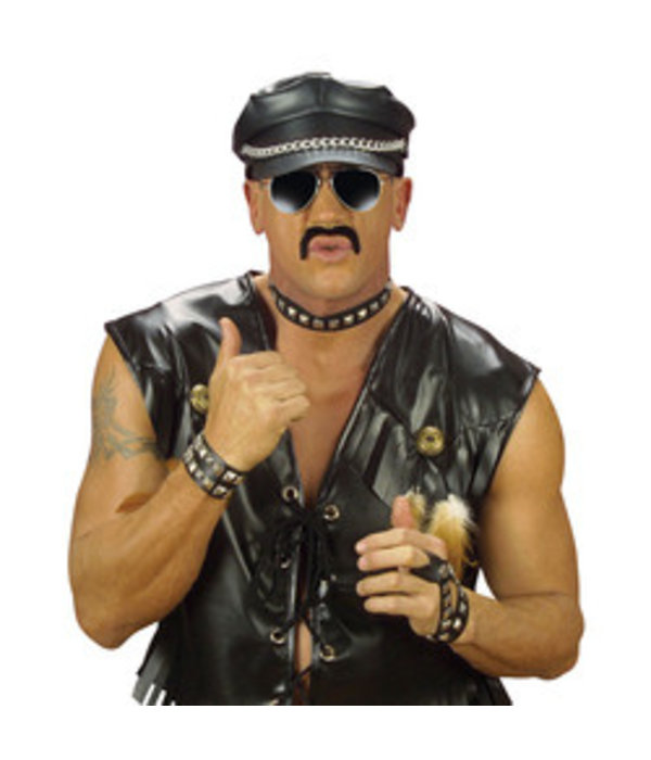 Armband met 2 lagen spijkers