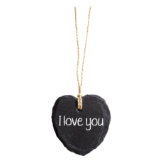Natuurstenen Hart - I Love You