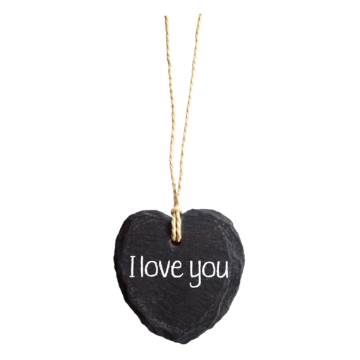 Natuurstenen Hart - I Love You