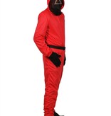 Squid Game Pak Rood Met Masker Driehoek