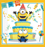 Minions Servetten Geel (20st)