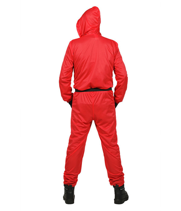 Squid Game Pak Rood Met Masker Vierkant