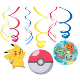 Hangdecoratie Swirl Pokemon (6st)