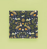 Cadeaupapier Geboorte Chique Donkerblauw/Goud