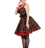 Rockabilly Jaren 50 Jurk Cherry