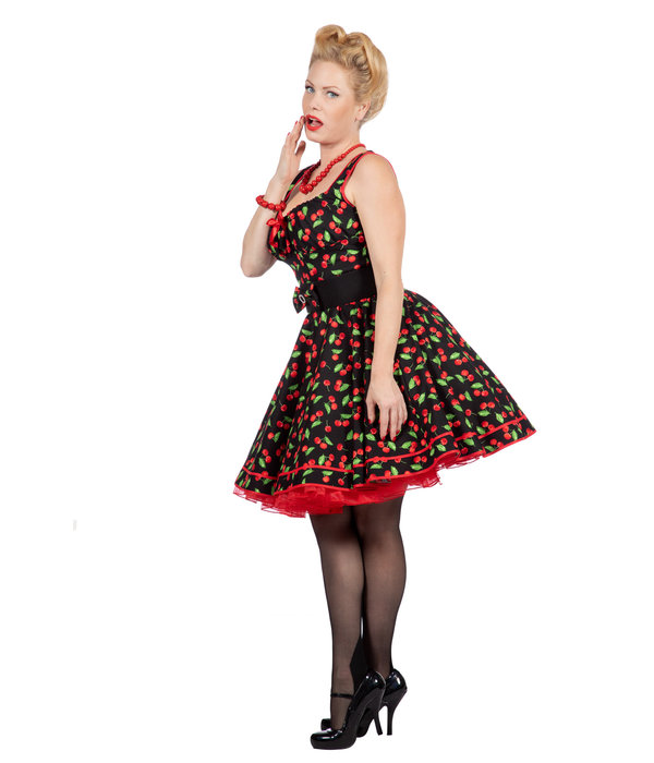 Rockabilly Jaren 50 Jurk Cherry