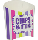 Chips & Sticks Snackbakje Regenboog
