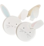 Paas Bordjes Bunny Met Oortjes (8st)