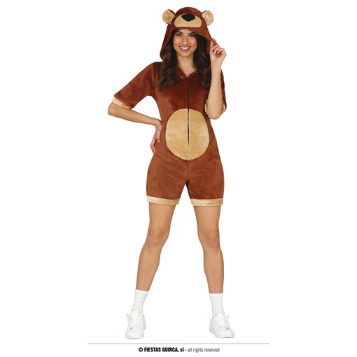 Jumpsuit Dames Knuffelbeer