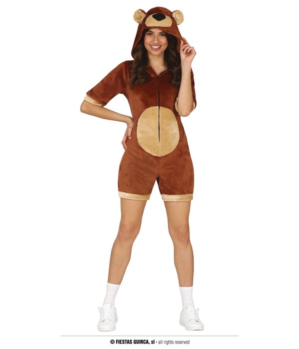 Jumpsuit Dames Knuffelbeer