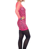 Panterjurk Neon Pink