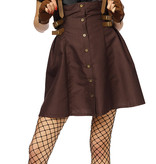 Steampunk Stewardess kostuum
