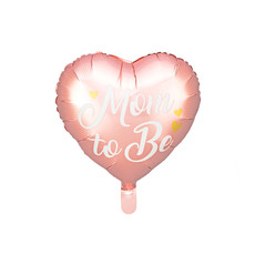 Folieballon 'Mom To Be' Roze (35cm)