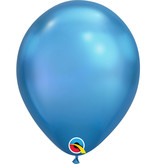 Ballonnen Chroom Blauw 28cm (100st)