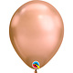 Ballonnen Roségoud Chroom  28cm (100st)