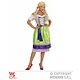 Dirndl paars/groen