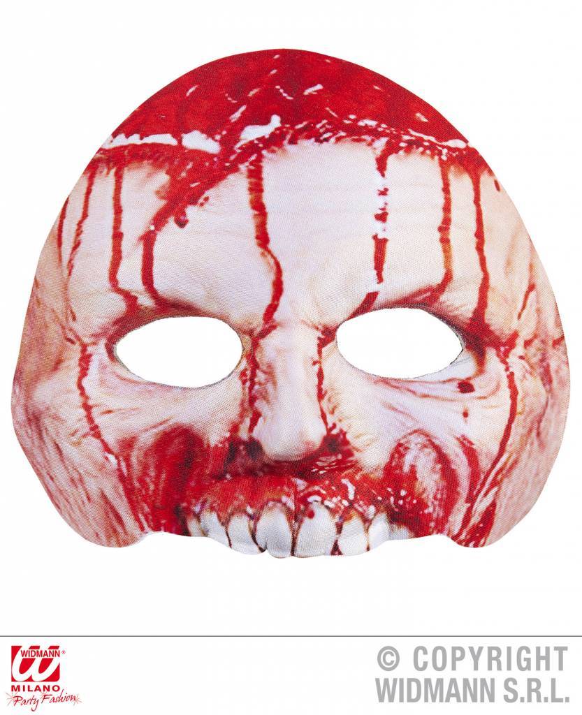 Kinloos bloederig psycho masker afbeelding