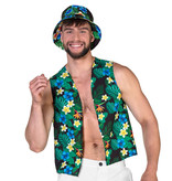 Tropische Toerist Hoed En Vest Set