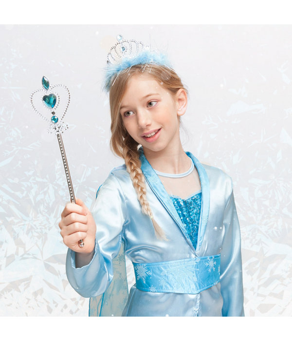 Sneeuwprinses Kostuum Kind Blauw