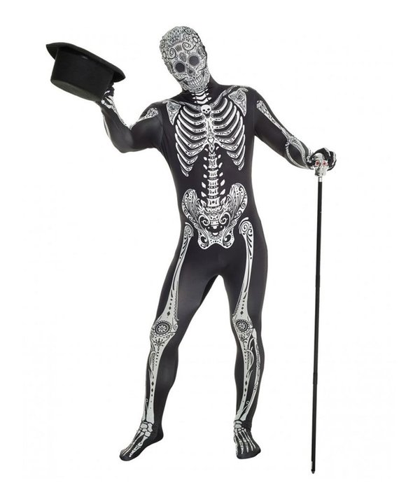 Morphsuit Day Of The Dead Skelet