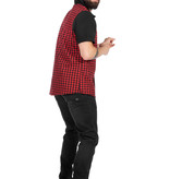 Geblokte Rockabilly Blouse Bobby