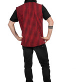 Geblokte Rockabilly Blouse Bobby