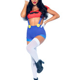 Sexy Mario Loodgieter Pakje Dames