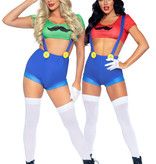 Sexy Mario Loodgieter Pakje Dames