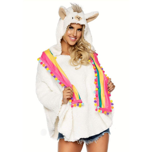 Lama Poncho Vrouw