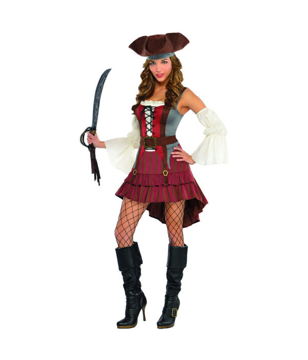 Dames Piratenkostuum