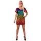 Jurk Pailletten Multi Gekleurd