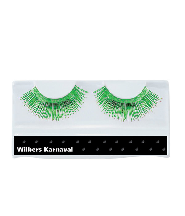 Wimpers groen lametta