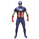 Morphsuit Captain America Volwassenen