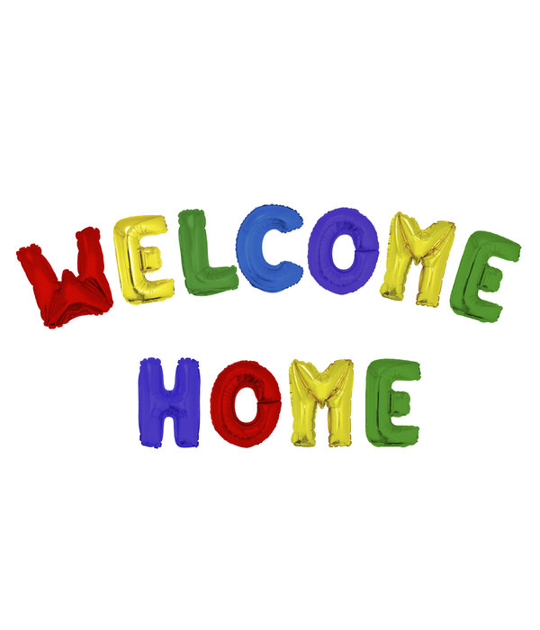 Ballonnenset 'Welcome Home'