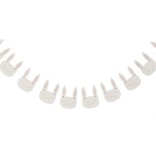 Paasslinger Konijntje Roze/Wit (2m)