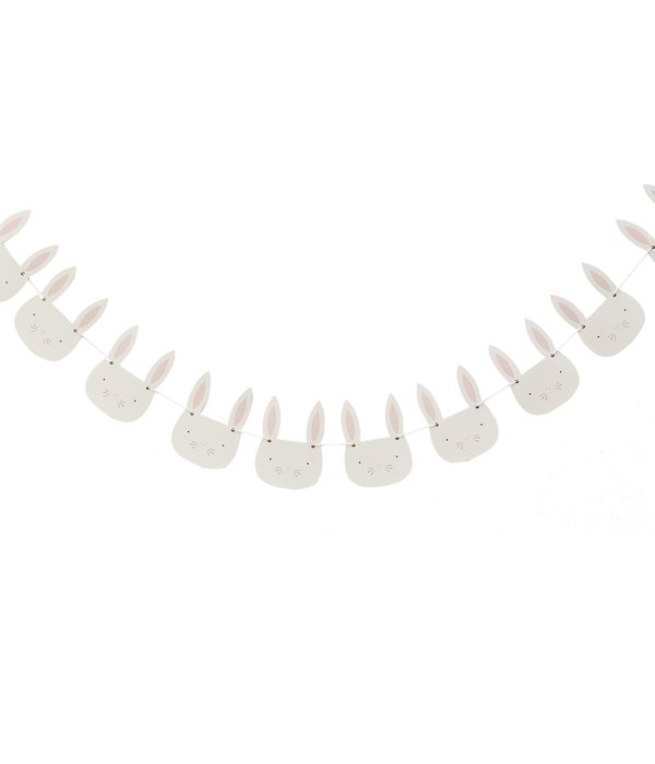 Paasslinger Konijntje Roze/Wit (2m)