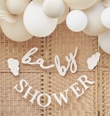 Letterslinger 'Babyshower' Met Wolken