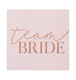 Team Bride Gastenboek Vrijgezellenfeest