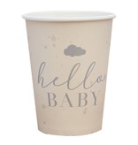 Geboorte Bekers 'Hello Baby' (8st)