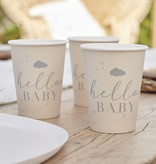 Geboorte Bekers 'Hello Baby' (8st)